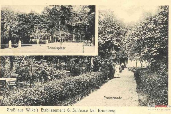 Etablissement, Przedsiębiorstwo Wilke's, okolica VI Śluzy, lata 1900-1915, zbiory prywatne, źródło: fotopolska.eu