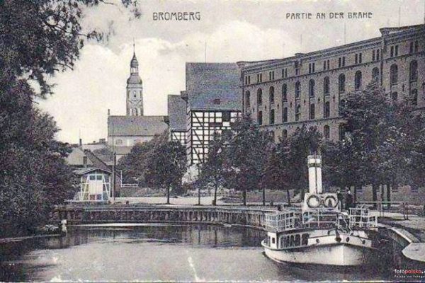 Rzeka Brda, Bydgoszcz, lata 1913-1918, źródło: fotopolska.eu